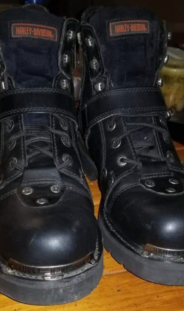 Mens Harley Davidson Brake Buckle Boots
